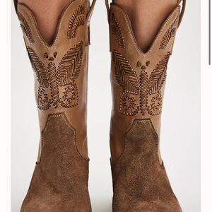 Marco Delli Butterfly Boho Dolly Western Boots Size 42